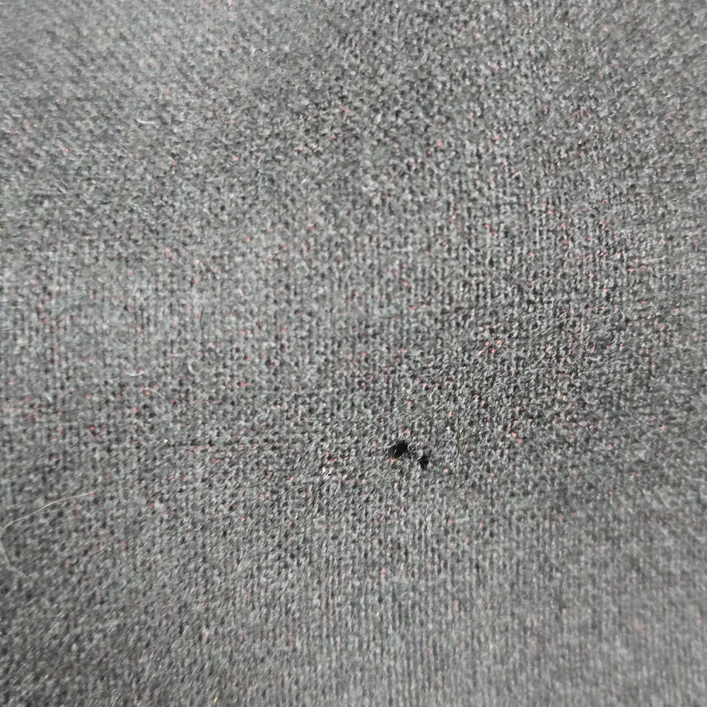VTG Bogner Sz 10 Long Wool Cashmere Trousers Grey Straight Leg Y2K - Picture 7 of 12